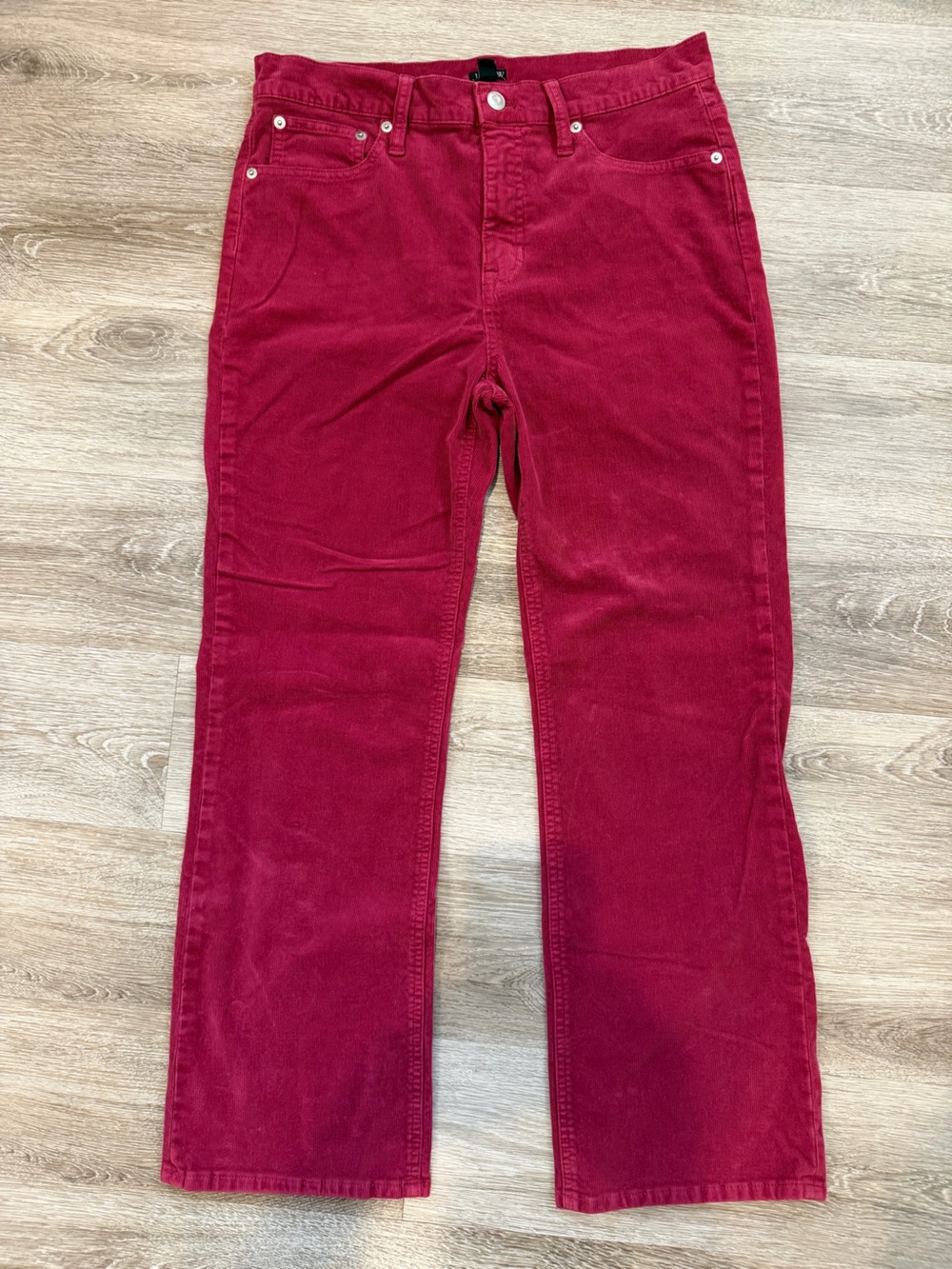 J. Crew Cropped Corduroy Jeans